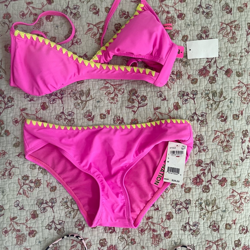 Pink bikini NWT